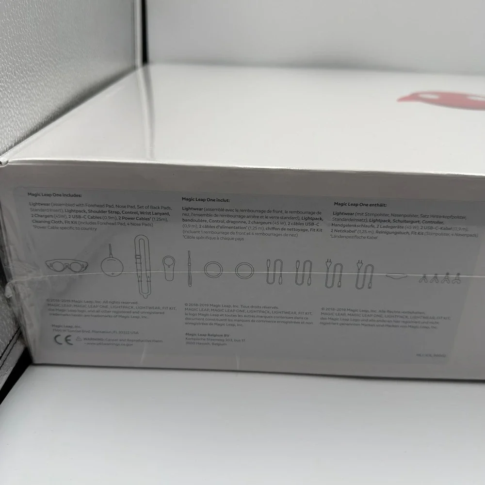 Magic Leap One Creator Edition Size 1 AR VR Headset M9010 New Sealed